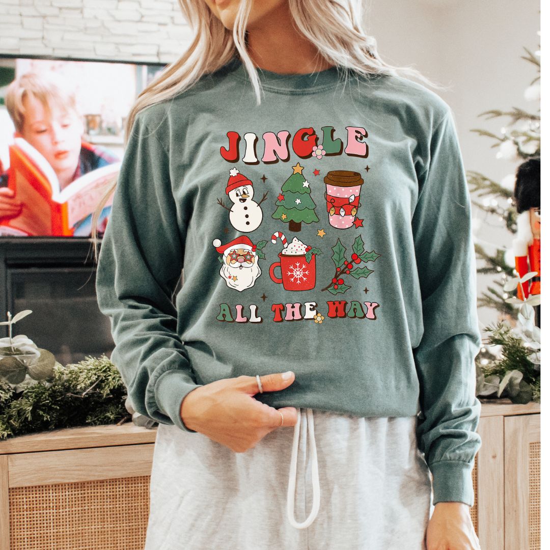 Jingle all the Way Long sleeve T-shirt