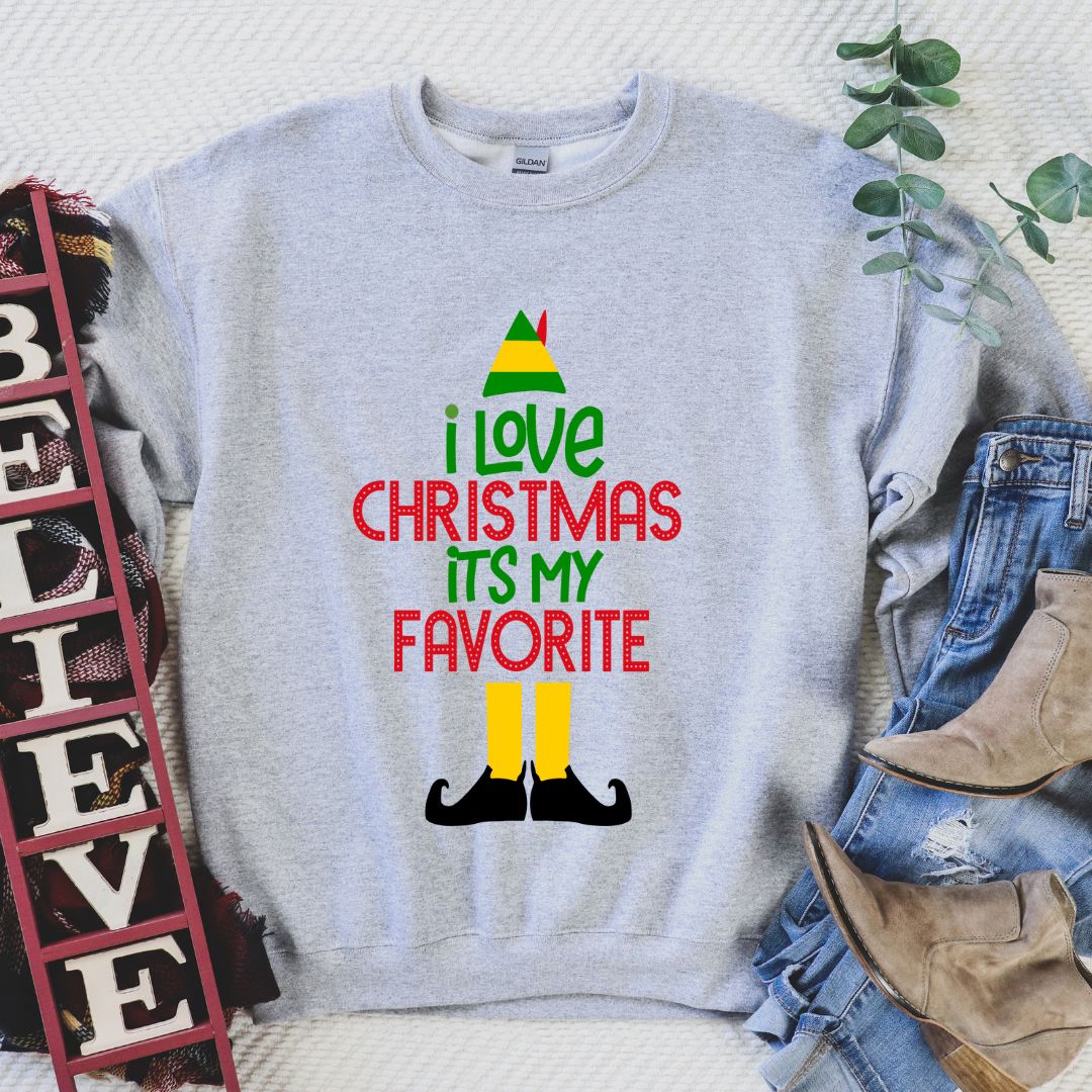 I Love Christmas Crew