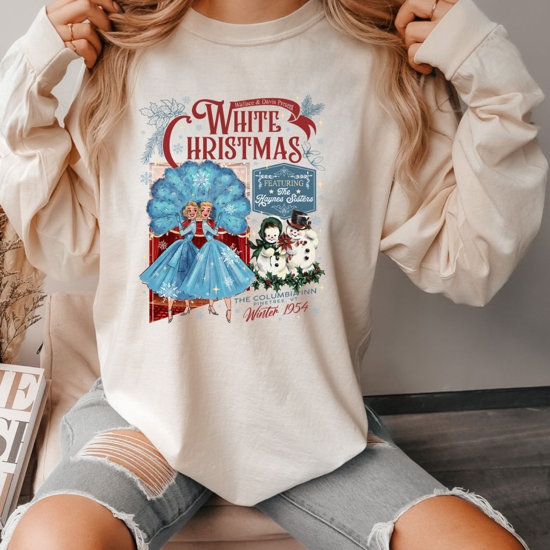 White Christmas Long Sleeve T-Shirt