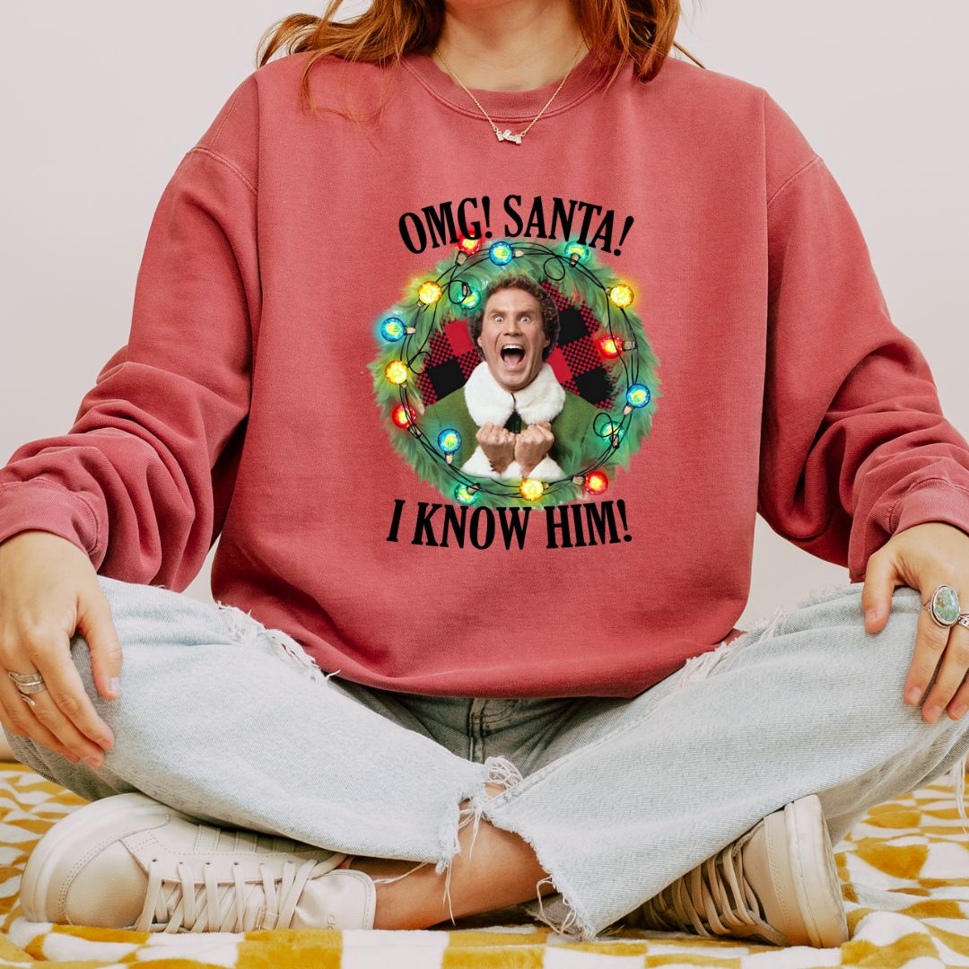 OMG! Santa! I know him! Crew