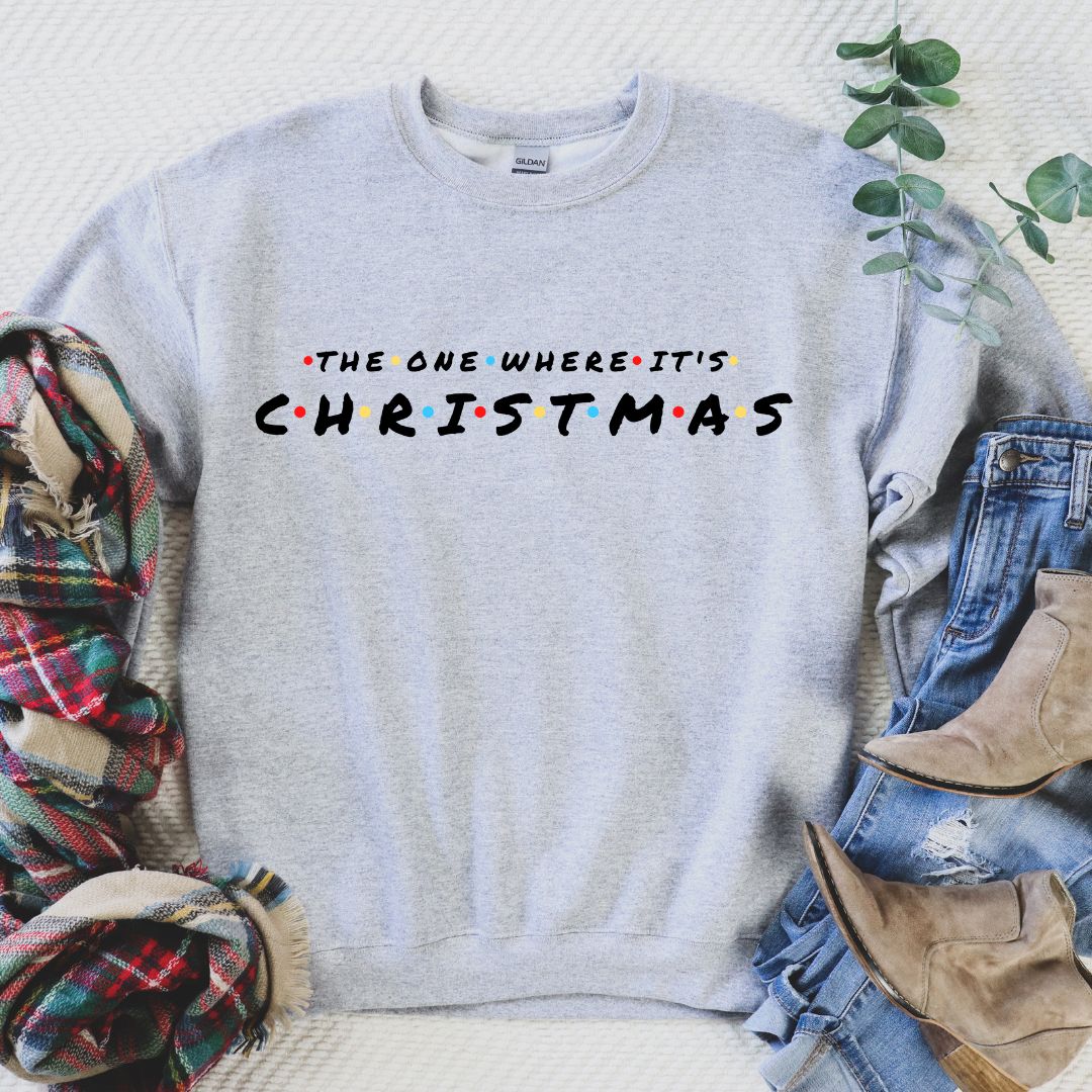 The One Where It's Christmas Crew