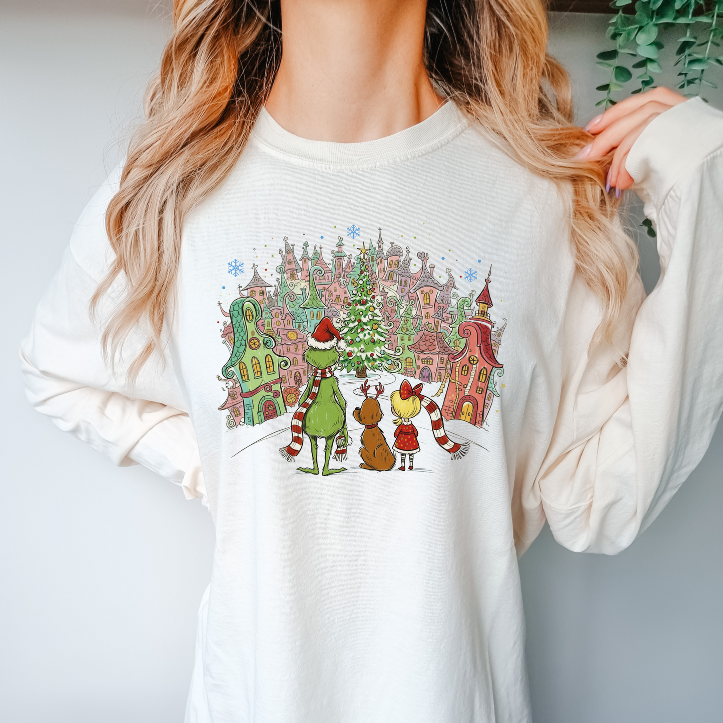 Vintage Grinch Long Sleeve