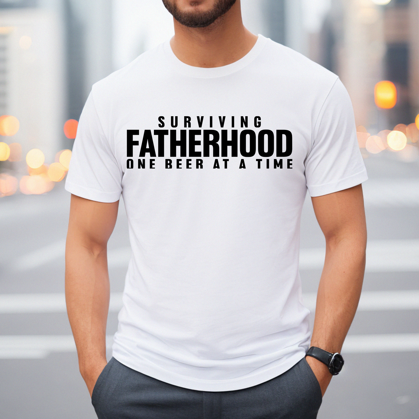 Surviving Fatherhood T-Shirt