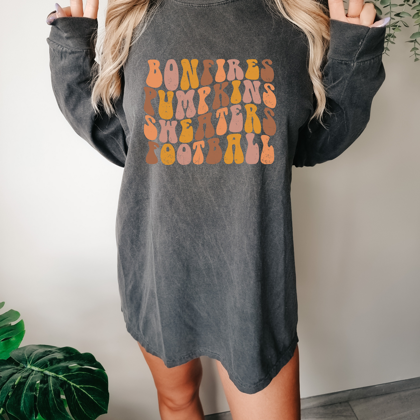 Retro Everyday Fall Long Sleeve