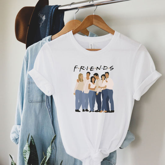 Friends Abstract T-Shirt