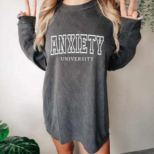 Anxiety University Long Sleeve T-Shirt