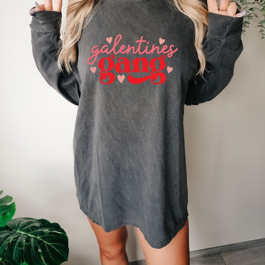 Galentine's Gang Long Sleeve Shirt