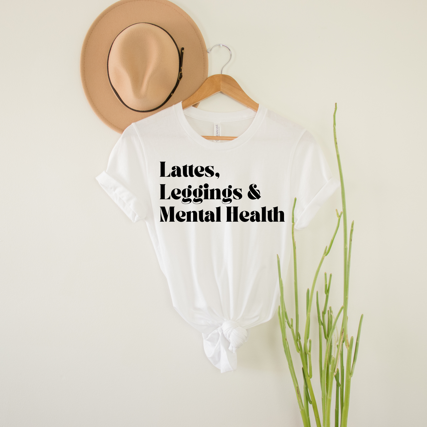 Lattes, Leggings & Mental Health T-Shirt